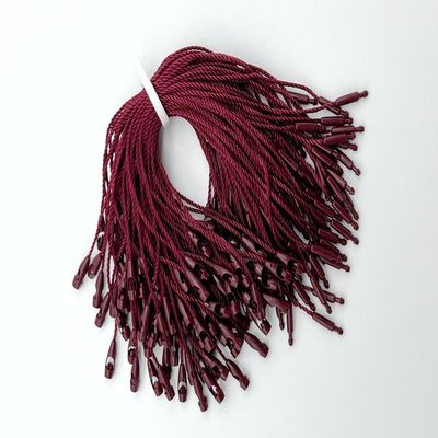 보르고뉴 ABS 폴리에스터 나일론 태그 고정 장치 루프 총알 모양의 Pendant