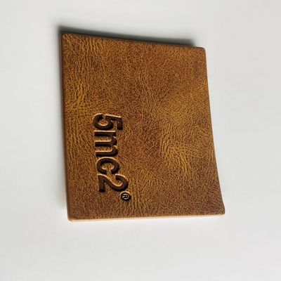 PU 정규 청바지 가죽 라벨 의류 의류 태그 사용자 정의