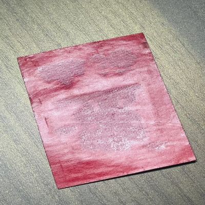 ODM 자기 접착형 열 전달 의류 라벨 38x54 42x62