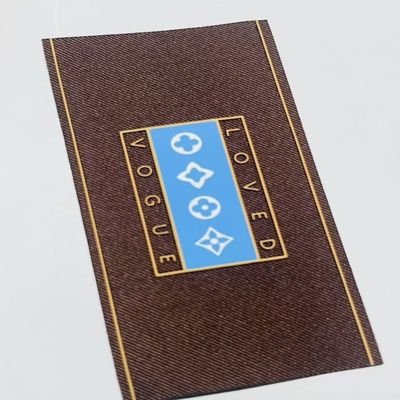 의류 직물 의류 라벨 로고 태그 주문 디자인 공예품