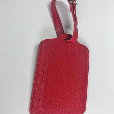 레드 핸드백 제작 액세서리 가죽 힐 타그 개인화