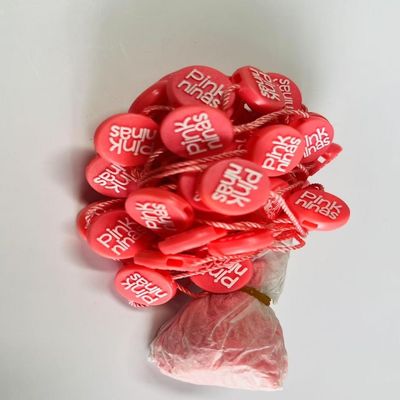 OEM 대용량 플래스틱 고정 스냅 잠금 핀 및 보안 루프와 함께 매달기 태그