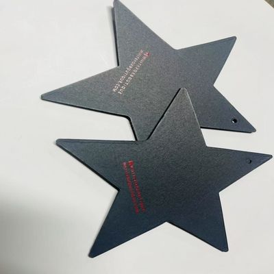 상업용 스윙 의류 의류 헝그 태그 스타 디자인 파티 용도
