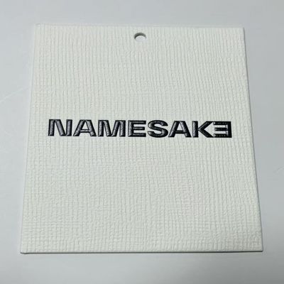 쓰기용 의류 의류 목걸이 태그 280gsm 브리스톨 보드 소매