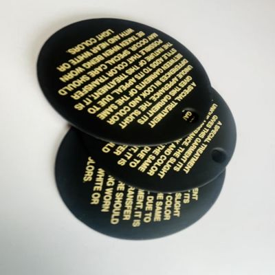 Custom Clothing Hang Tags Clear and Customizable for Your Branding Solutions