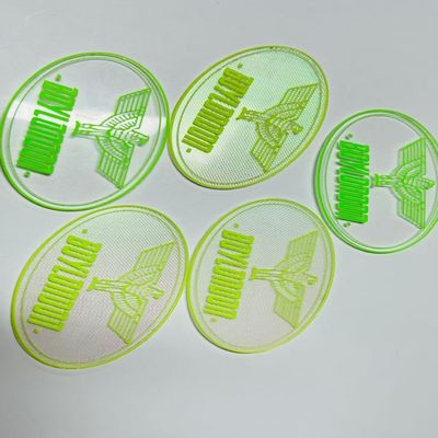 TPU Technology Heat Transfer Clothing Labels for Pet Size mm Custom Design