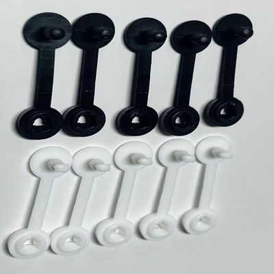 Black Rectangle Clothing Label Tags Durable Customizable Textile Labels Ideal for Garment Identification and Promotion