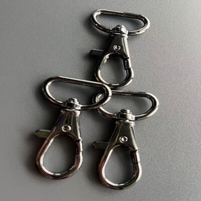 Die-casting Polishing Plating Bag Making Accessories Featuring Zipper Closures and Strong Hardware for Bag Manufacturing