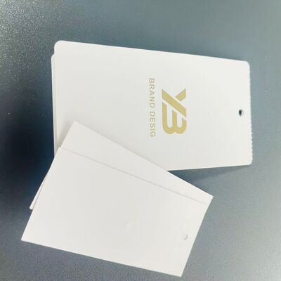 Fits Most Standard Tags Custom Clothing Hang Tags Easy To Durable Material Suitable For Garment And Apparel Presentation
