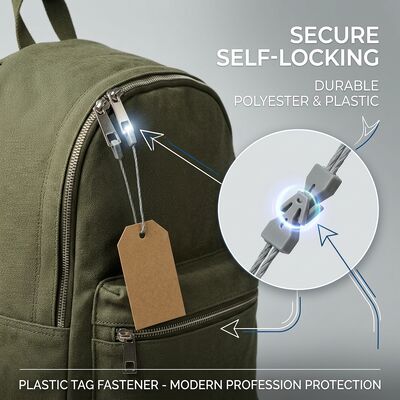 Casual Occasion Plastic Tag Fastener Eco Friendly Durable for Long-Term
