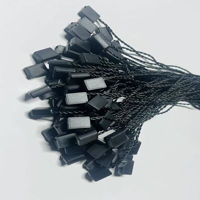 ODM 7 인치 직사각형 검은 플라스틱 태그 고정 끈 유연