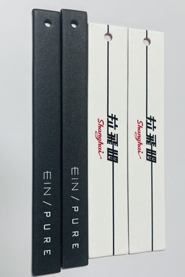 스냅 잠금 스타일 맑은 플라스틱 의류 옷용 태그 라벨