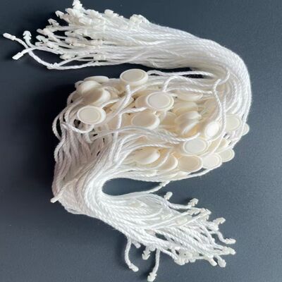 강력하고 내구성이 뛰어난 나일론 태그 고정구 4인치 길이, 물류 센터 재고 태깅 및 라벨링에 이상적